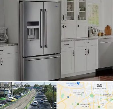 فروش یخچال فریزر در جنوب تهران 