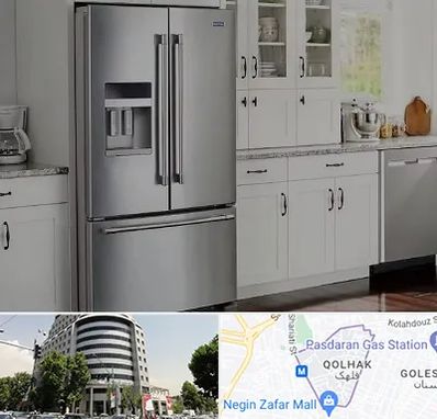 فروش یخچال فریزر در قلهک 