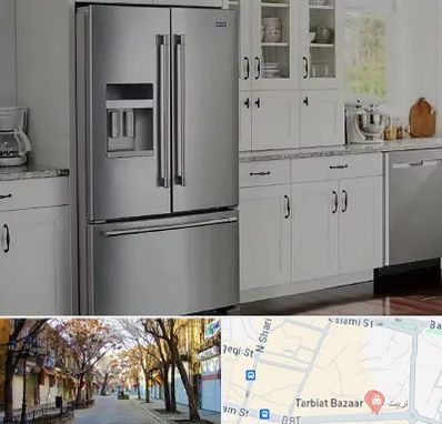 فروش یخچال فریزر در تربیت تبریز