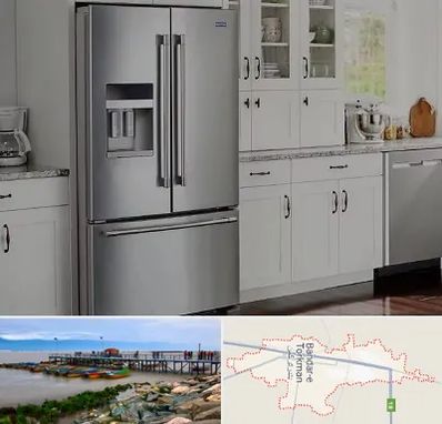 فروش یخچال فریزر در بندر ترکمن