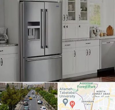 فروش یخچال فریزر در شهران 