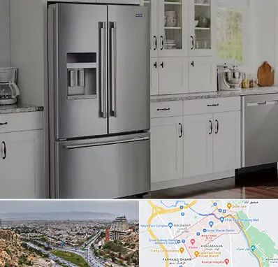 فروش یخچال فریزر در معالی آباد شیراز