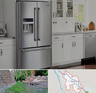 فروش یخچال فریزر در سراوان