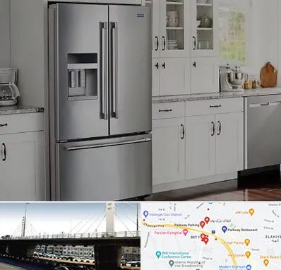 فروش یخچال فریزر در پارک وی 