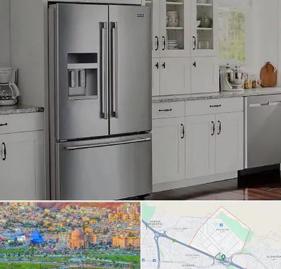 فروش یخچال فریزر در رشدیه تبریز