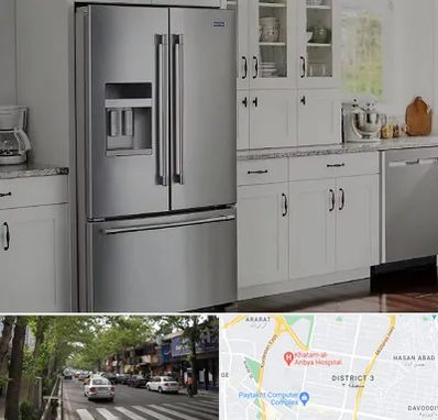 فروش یخچال فریزر در ظفر 