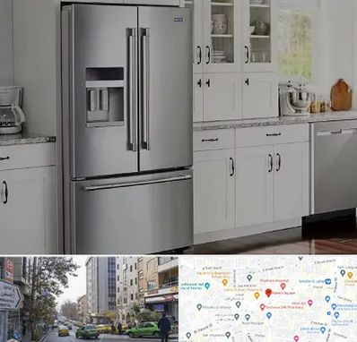 فروش یخچال فریزر در فاطمی 