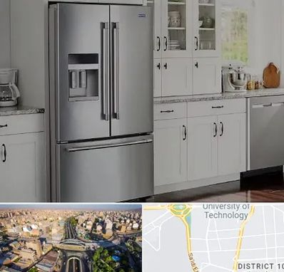 فروش یخچال فریزر در استاد معین 