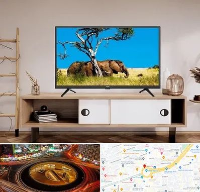 فروش تلویزیون در میدان ولیعصر 