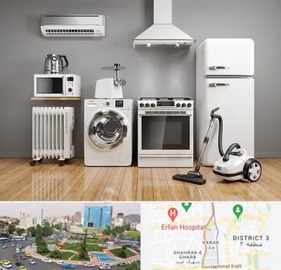 فروش اقساطی لوازم خانگی در ونک 