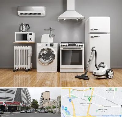 فروش اقساطی لوازم خانگی در بلوار فردوس 