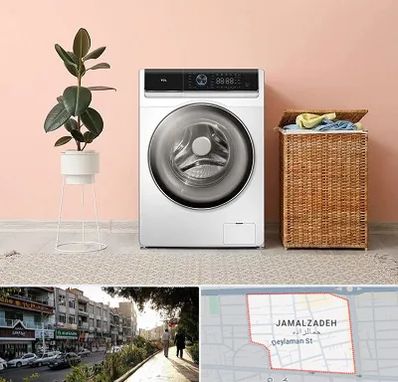 فروش ماشین لباسشویی در خیابان جمالزاده