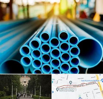 لوله و اتصالات در بلوار معلم رشت 