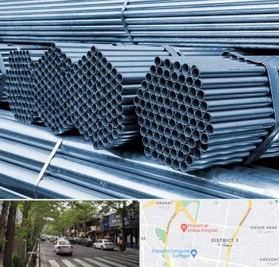 مرکز پخش لوله و اتصالات در ظفر 