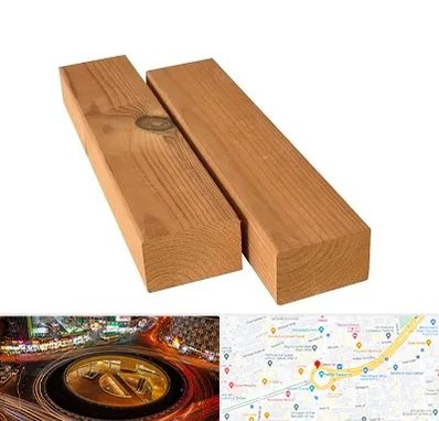 فروش چوب ترمو در میدان ولیعصر