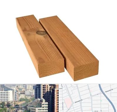 فروش چوب ترمو در خیابان بهشتی