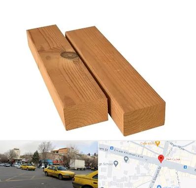 فروش چوب ترموود در شهناز تبریز