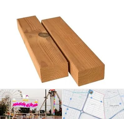 فروش چوب ترموود در پادادشهر اهواز