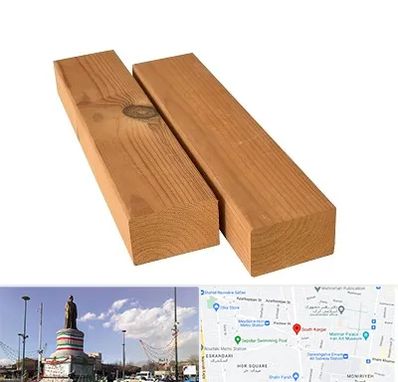 فروش چوب ترمو در کارگر جنوبی