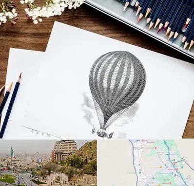 فروشگاه لوازم طراحی در فرهنگ شهر شیراز