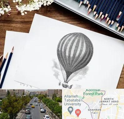 فروشگاه لوازم طراحی در شهران 