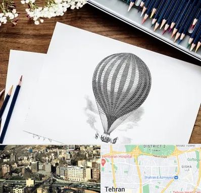 فروشگاه لوازم طراحی در مرزداران 