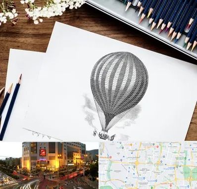 فروشگاه لوازم طراحی در جنت آباد تهران 