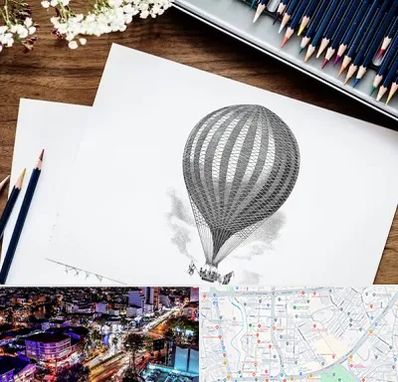 فروشگاه لوازم طراحی در منظریه رشت