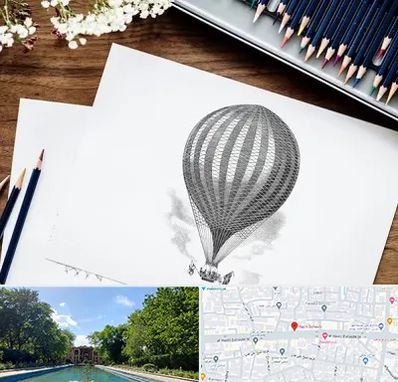 فروشگاه لوازم طراحی در هشت بهشت اصفهان