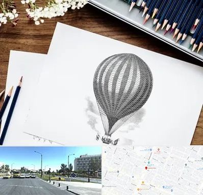 فروشگاه لوازم طراحی در بلوار کلاهدوز مشهد 