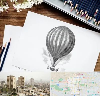 فروشگاه لوازم طراحی در منطقه 5 تهران 