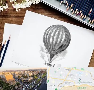 فروشگاه لوازم طراحی در تهرانپارس 