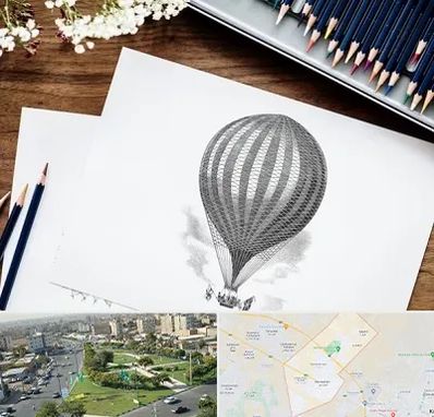 فروشگاه لوازم طراحی در کمال شهر کرج 