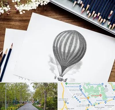 فروشگاه لوازم طراحی در قدوسی غربی شیراز