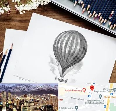 فروشگاه لوازم طراحی در جردن 