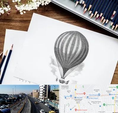 فروشگاه لوازم طراحی در پیروزی 