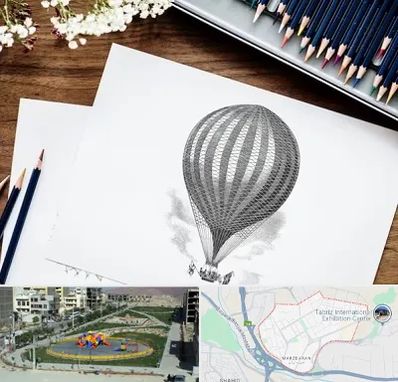 فروشگاه لوازم طراحی در مرزداران تبریز