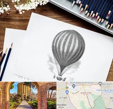 فروشگاه لوازم طراحی در شهر ری