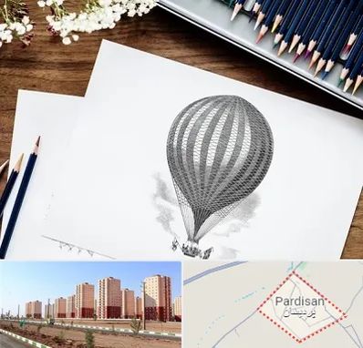 فروشگاه لوازم طراحی در پردیسان قم