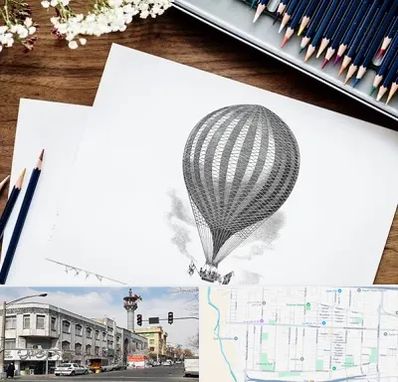 فروشگاه لوازم طراحی در 17شهریور