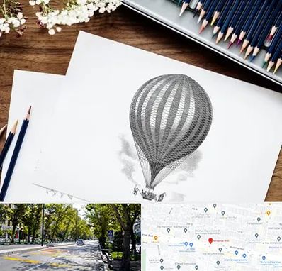 فروشگاه لوازم طراحی در میرداماد