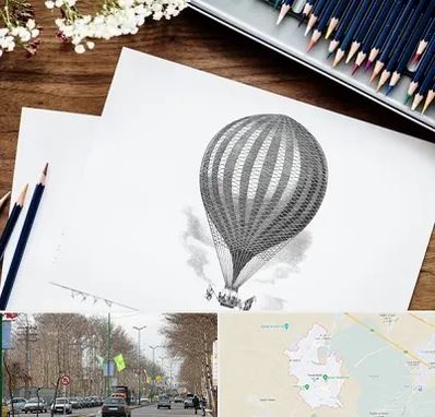 فروشگاه لوازم طراحی در نظرآباد کرج 