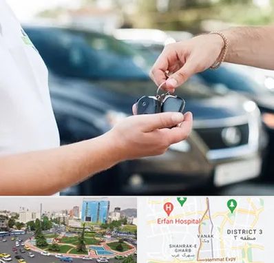 اجاره خودرو در ونک 