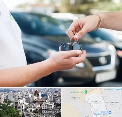 اجاره خودرو در ولنجک 