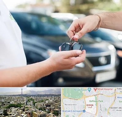 اجاره خودرو در گیشا 