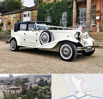 اجاره ماشین عروس با راننده در اوین