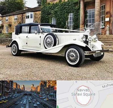 اجاره ماشین عروس با راننده در نواب 