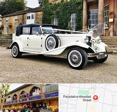 اجاره ماشین عروس با راننده در 15 خرداد