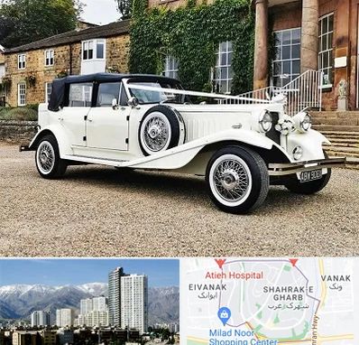 اجاره ماشین عروس با راننده در شهرک غرب 