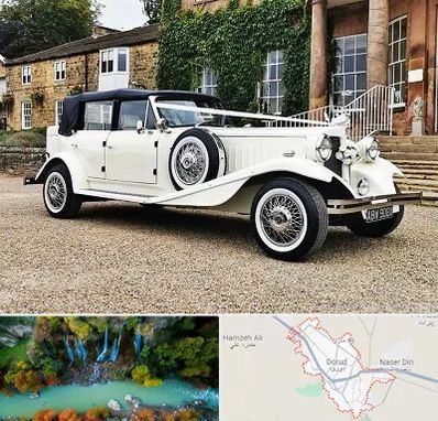 اجاره ماشین عروس با راننده در دورود